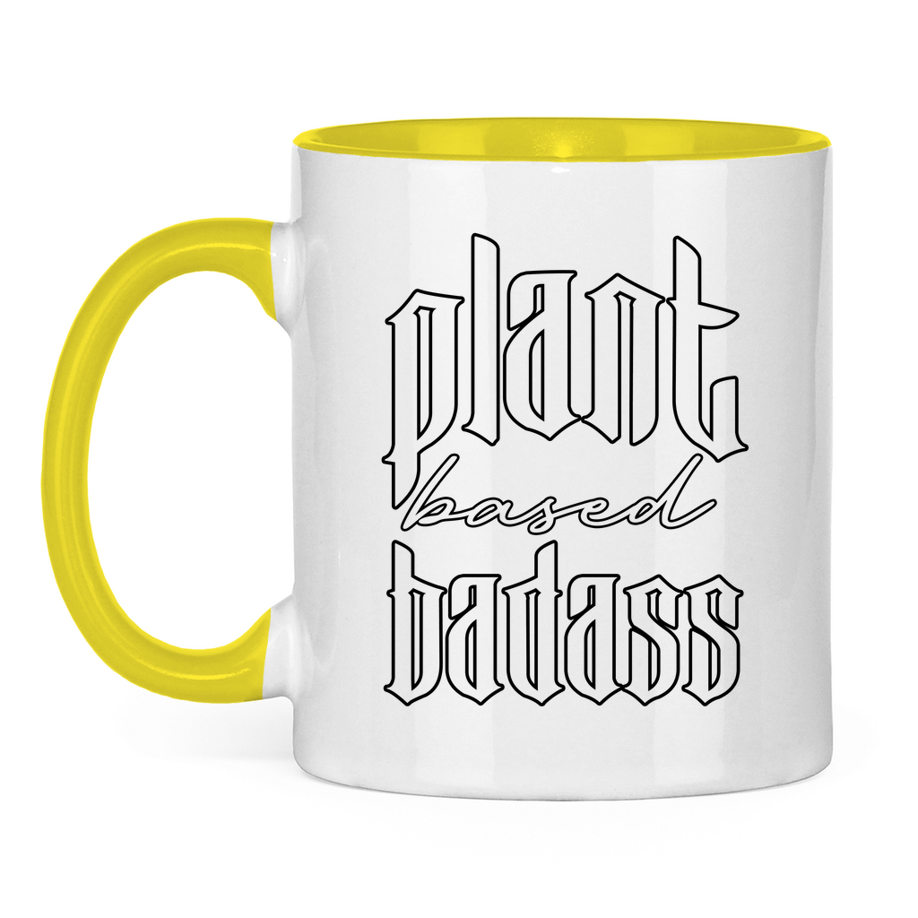PLANT BASED BADASS | TASSE ZWEIFARBIG