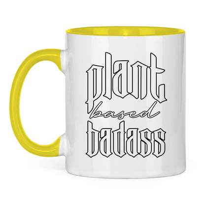 PLANT BASED BADASS | TASSE ZWEIFARBIG
