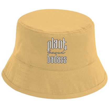 PLANT BASED BADASS | BIO BUCKET HAT