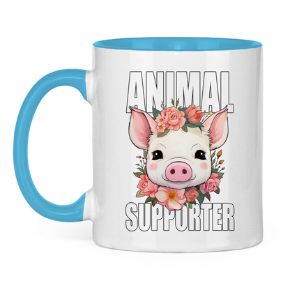 ANIMAL SUPPORTER | TASSE ZWEIFARBIG