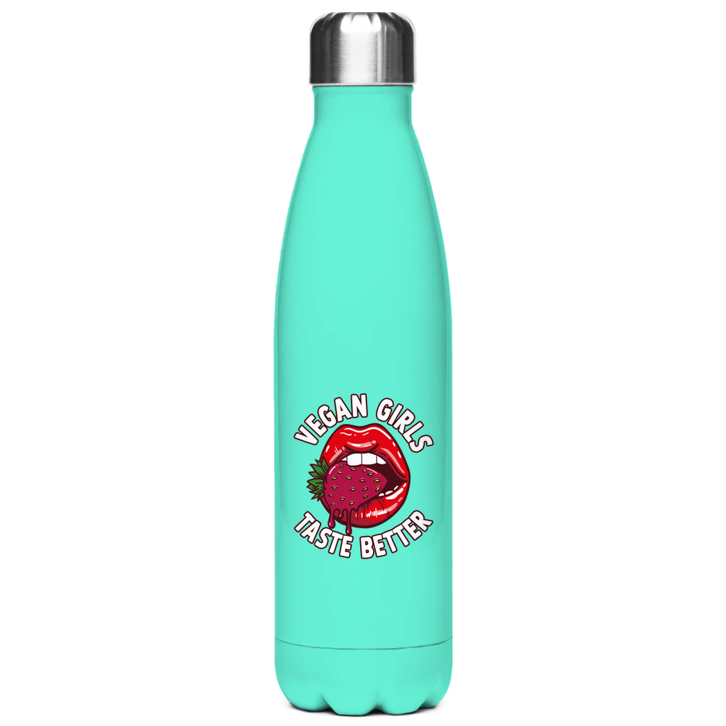 VEGAN GIRLS TASTE BETTER | EDELSTAHL-THERMOFLASCHE