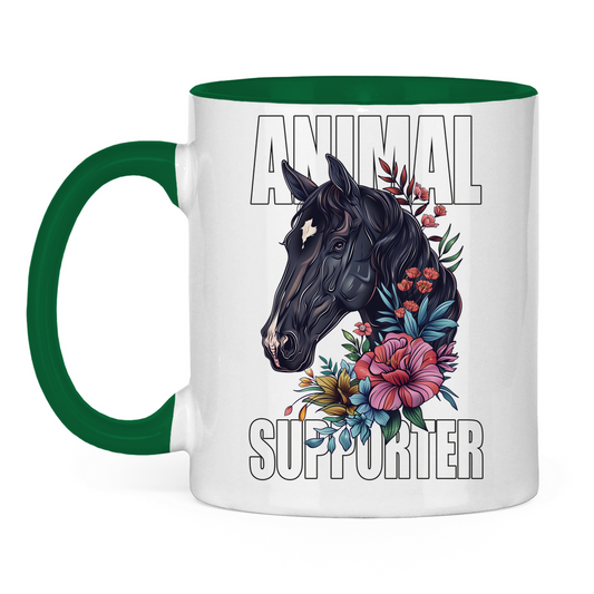 Tasse zweifarbig Pferdefreund