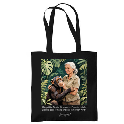 Tote Bag Planeten retten | Jane Goodall