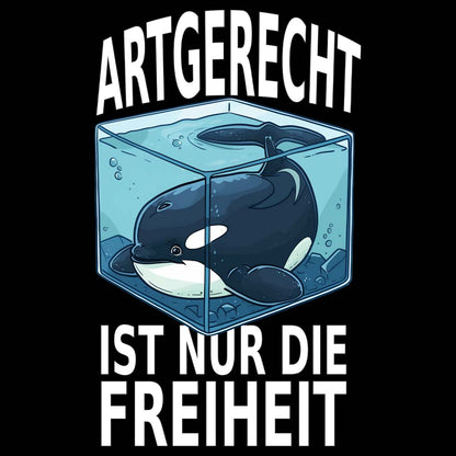 FREIHEIT | DAMEN PREMIUM BIO SHIRT | BACK PRINT