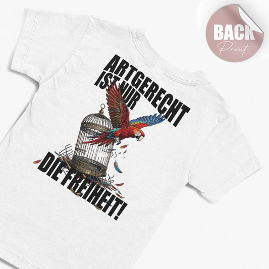 ARTGERECHT | DAMEN PREMIUM BIO SHIRT | BACK PRINT