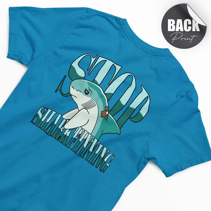 STOP SHARKFINNING | HERREN PREMIUM BIO SHIRT | BACK PRINT