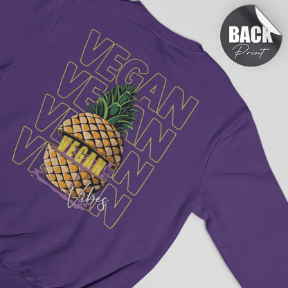 VEGANANAS | HERREN PREMIUM BIO SWEATSHIRT | BACK PRINT