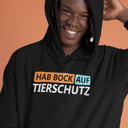 Bock auf Tierschutz | Herren Premium Bio Hoodie