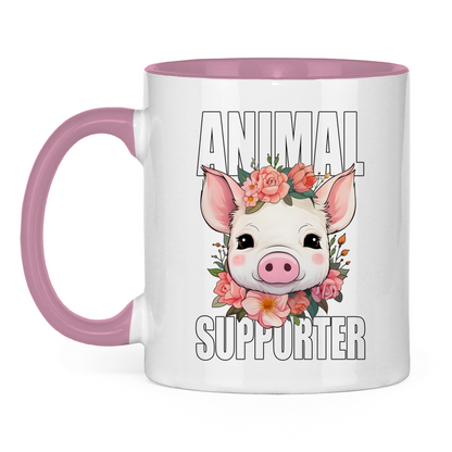 ANIMAL SUPPORTER | TASSE ZWEIFARBIG