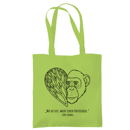 Tote Bag Mach einen Unterschied | Jane Goodall