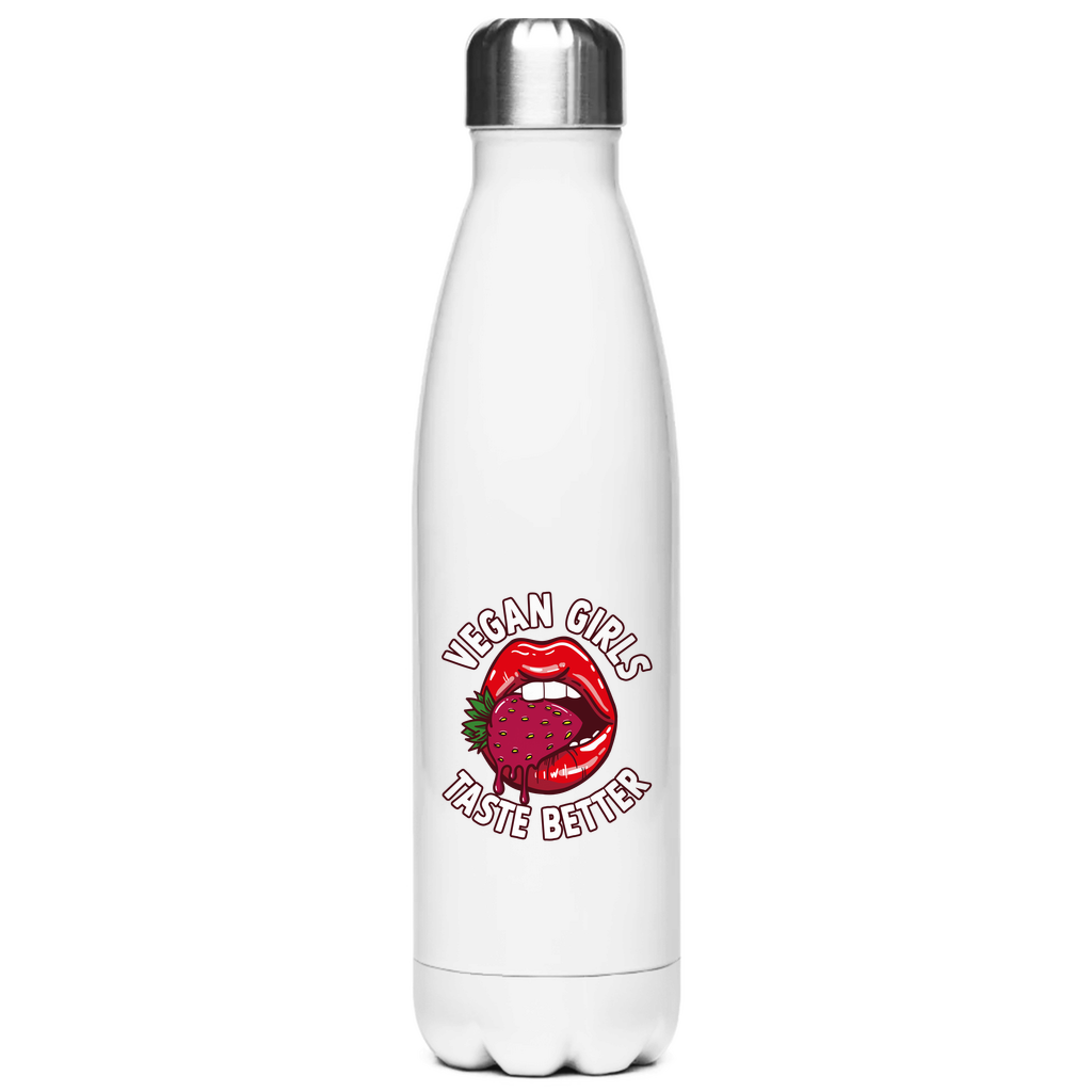 VEGAN GIRLS TASTE BETTER | EDELSTAHL-THERMOFLASCHE
