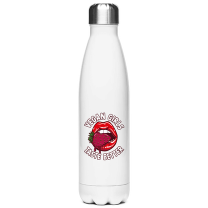 VEGAN GIRLS TASTE BETTER | EDELSTAHL-THERMOFLASCHE