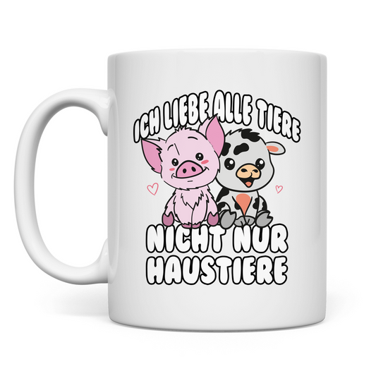 ICH LIEBE ALLE TIERE | TASSE