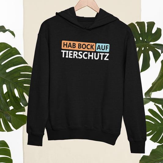 Bock auf Tierschutz | Herren Premium Bio Hoodie