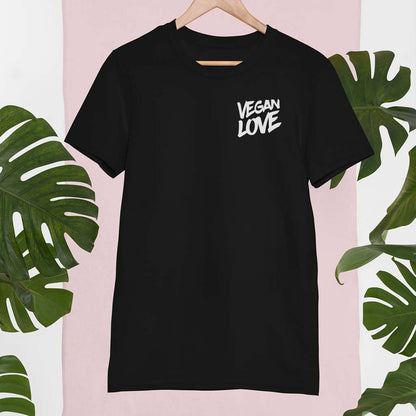 VEGAN LOVE | DAMEN PREMIUM BIO SHIRT