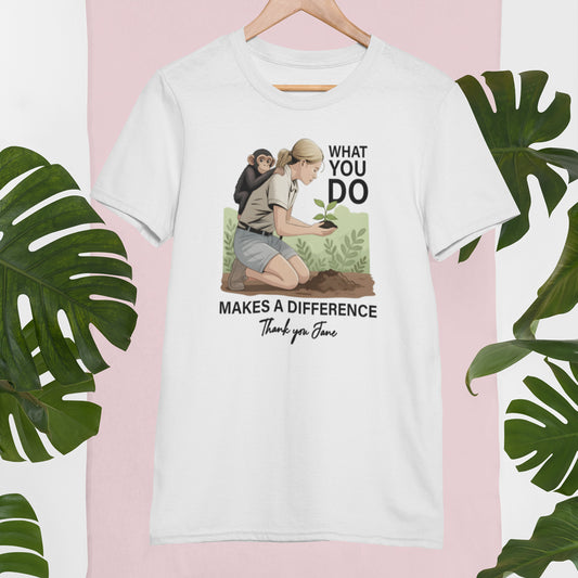 WHAT YOU DO MAKES A DIFFERENCE | Damen Premium Bio-Shirt