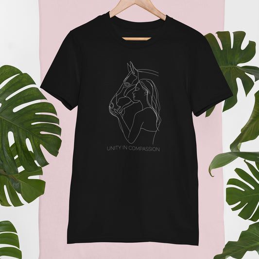 UNITY IN COMPASSION | Damen Premium Bio-Shirt