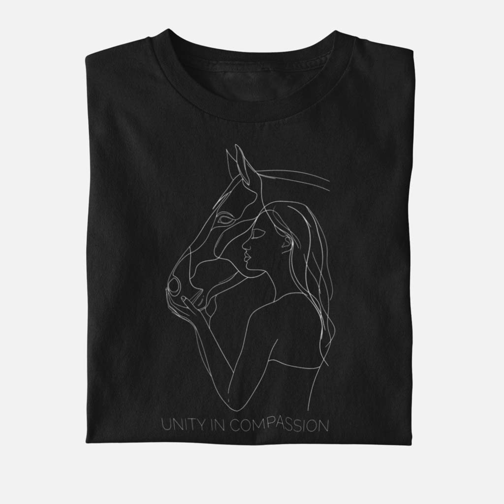 UNITY IN COMPASSION | Damen Premium Bio-Shirt