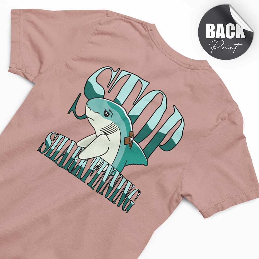 STOP SHARKFINNING | HERREN PREMIUM BIO SHIRT | BACK PRINT