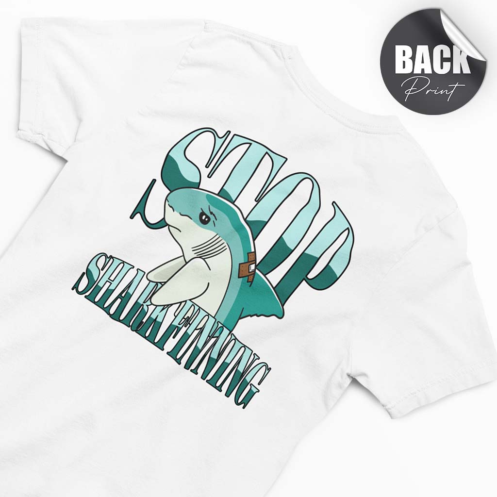 STOP SHARKFINNING | HERREN PREMIUM BIO SHIRT | BACK PRINT
