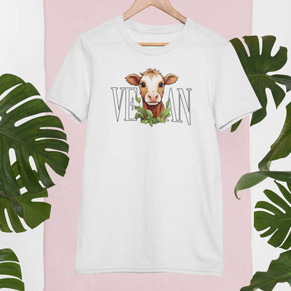VEGAN KUH  | DAMEN PREMIUM BIO SHIRT