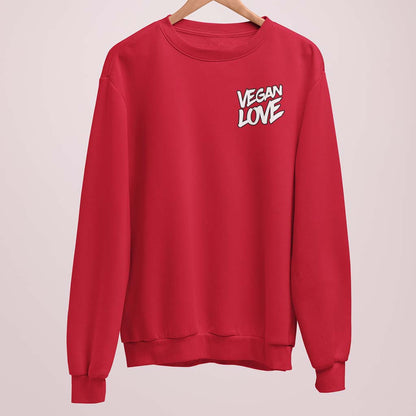 VEGAN LOVE | DAMEN PREMIUM BIO SWEATSHIRT