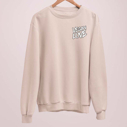 VEGAN LOVE | DAMEN PREMIUM BIO SWEATSHIRT