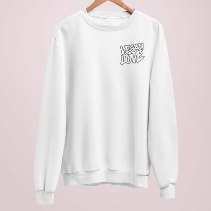 VEGAN LOVE | DAMEN PREMIUM BIO SWEATSHIRT