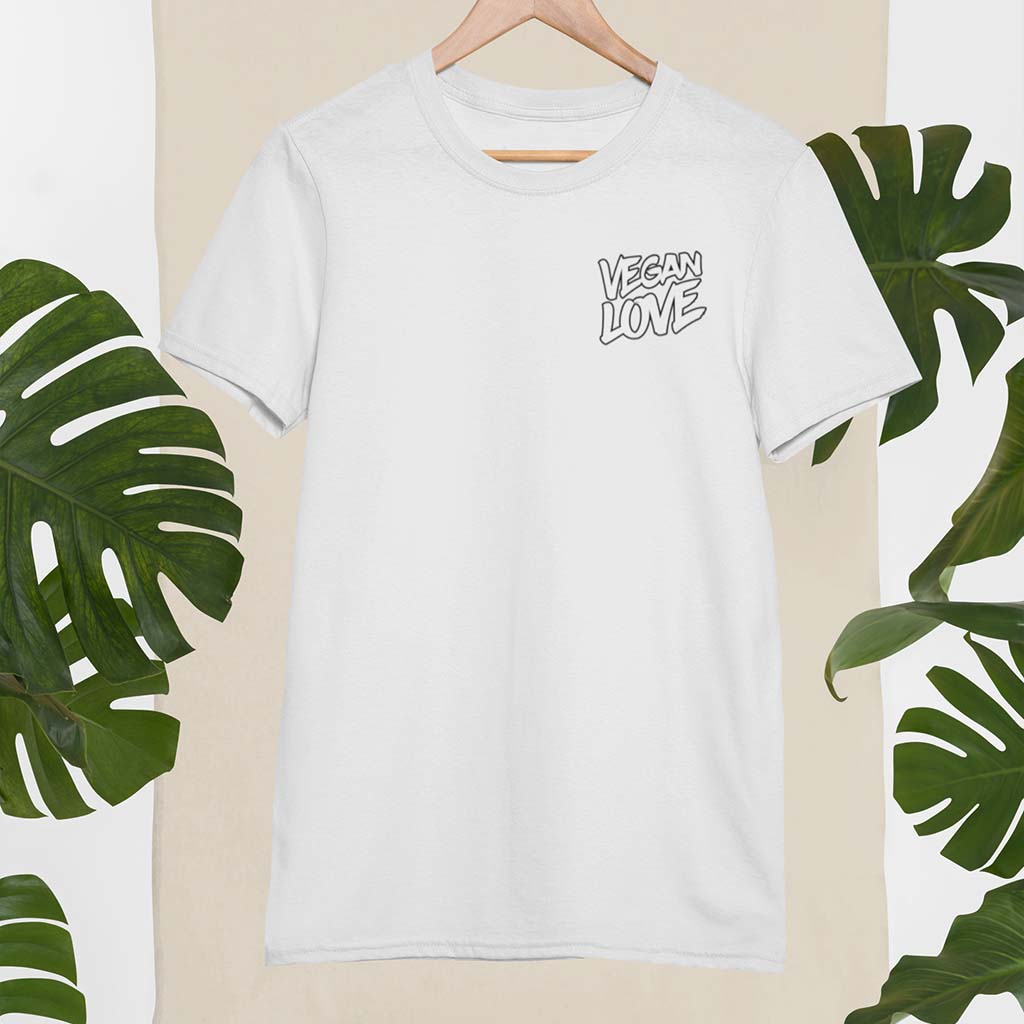 VEGAN LOVE | HERREN PREMIUM BIO SHIRT