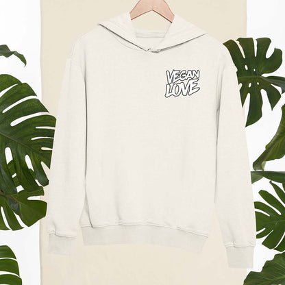 VEGAN LOVE | HERREN PREMIUM BIO HOODIE