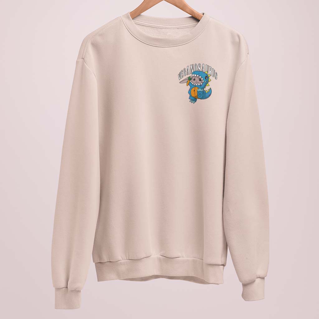 VEGANOSAURUS | DAMEN PREMIUM BIO SWEATSHIRT