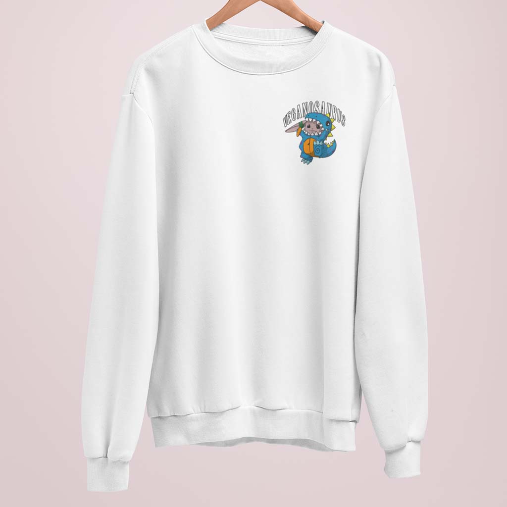 VEGANOSAURUS | DAMEN PREMIUM BIO SWEATSHIRT