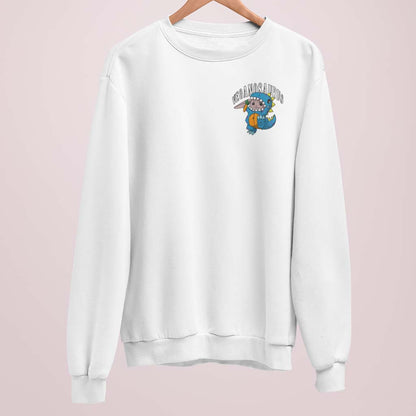 VEGANOSAURUS | DAMEN PREMIUM BIO SWEATSHIRT