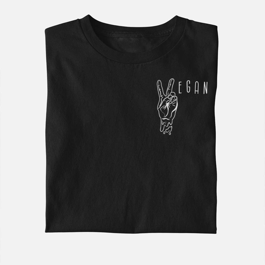 VEGAN PEACE | DAMEN PREMIUM BIO SHIRT