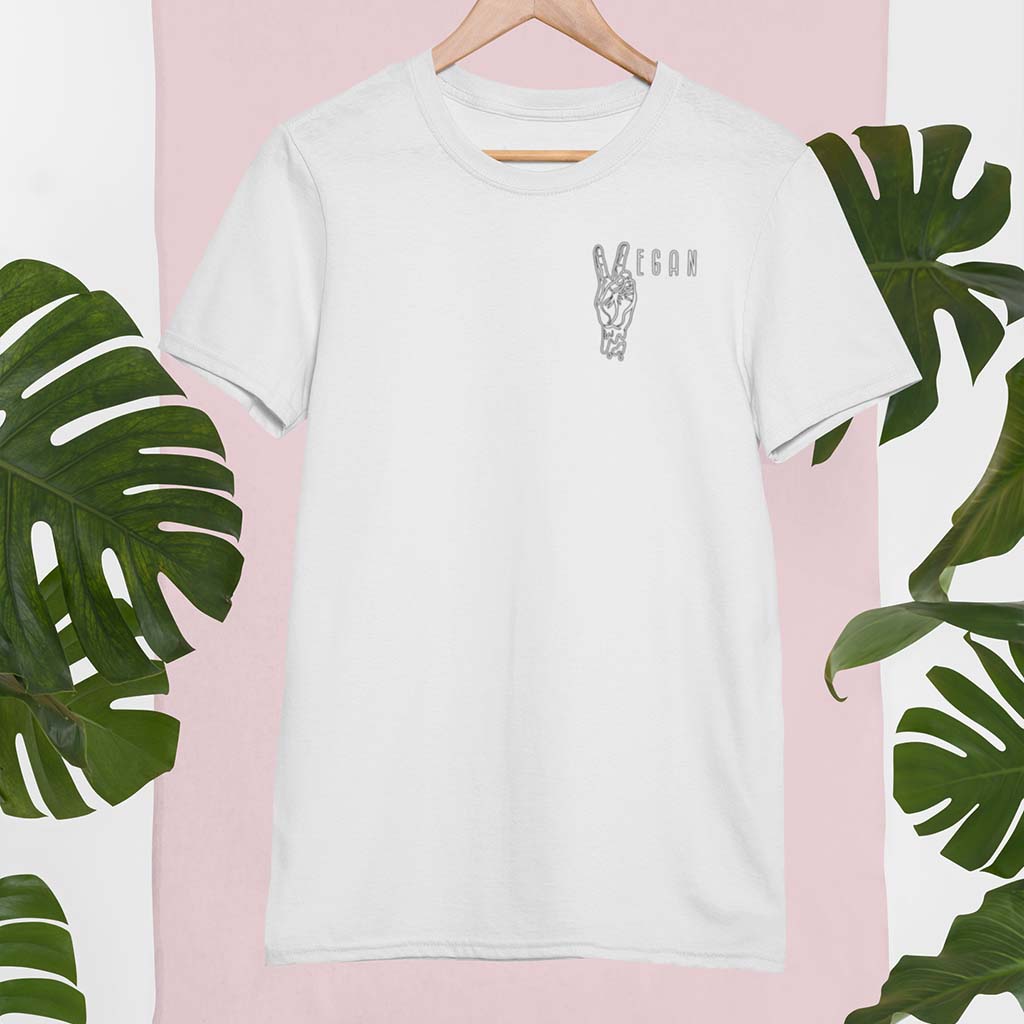 VEGAN PEACE | DAMEN PREMIUM BIO SHIRT