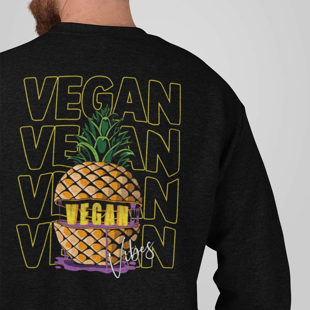 VEGANANAS | HERREN PREMIUM BIO SWEATSHIRT | BACK PRINT