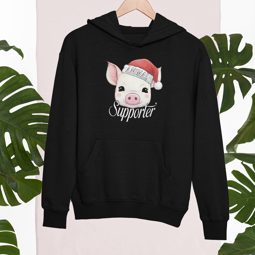 Xmas Animal Supporter | Damen Premium Bio Hoodie