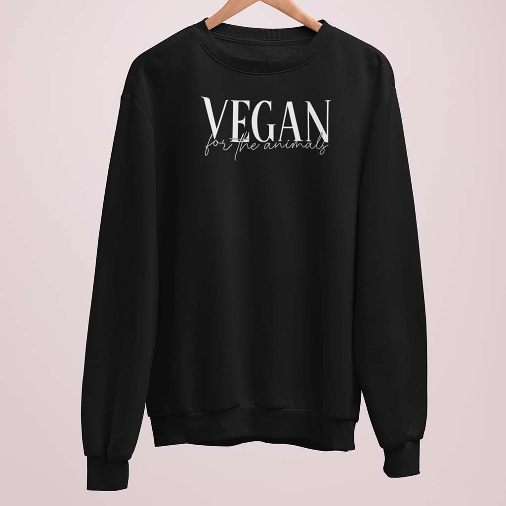 VEGAN FOR THE ANIMALS | DAMEN PREMIUM BIO SWEATSHIRT