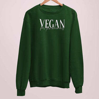 VEGAN FOR THE ANIMALS | DAMEN PREMIUM BIO SWEATSHIRT