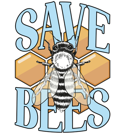 SAVE BEES  | KINDER PREMIUM BIO HOODIE