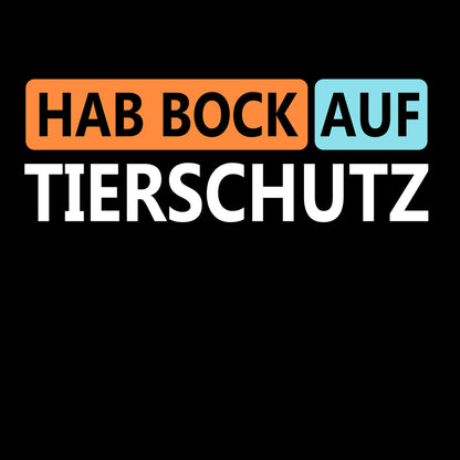 Bock auf Tierschutz | Herren Premium Bio Hoodie